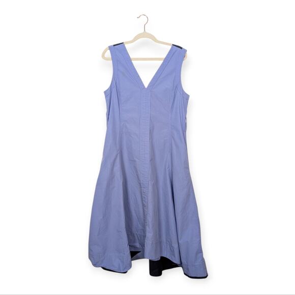 3.1 Phillip Lim Hyacinth Midnight Poplin Sleeveless Dress Size 10 - Picture 1 of 12